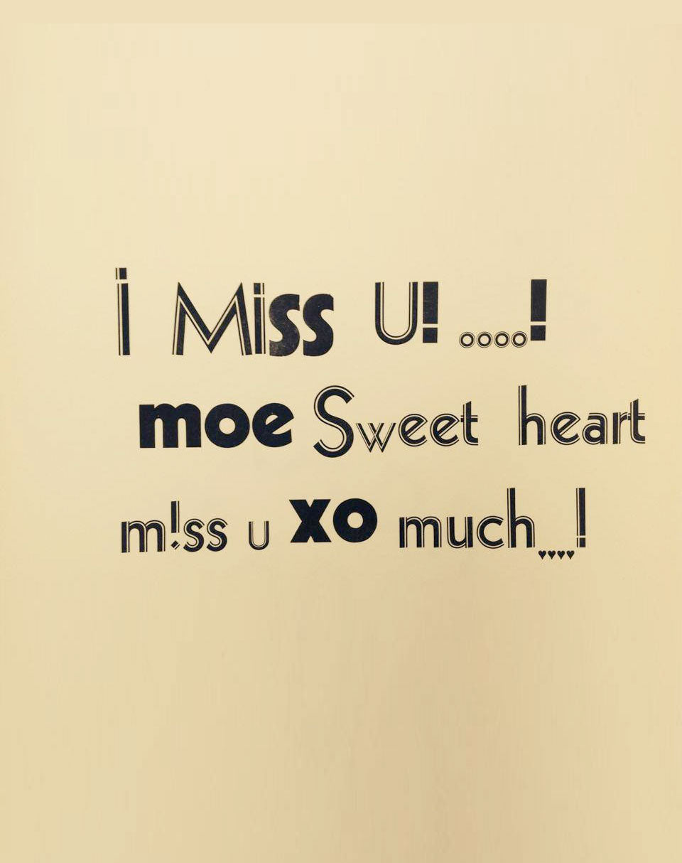 I Miss U