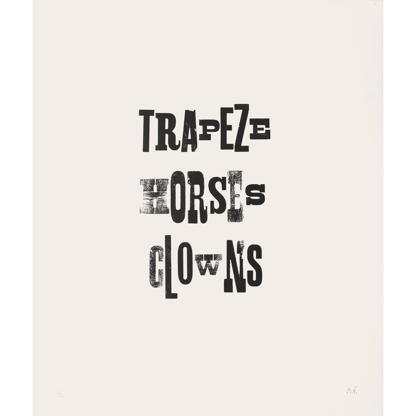 Trapeze Horses Clowns