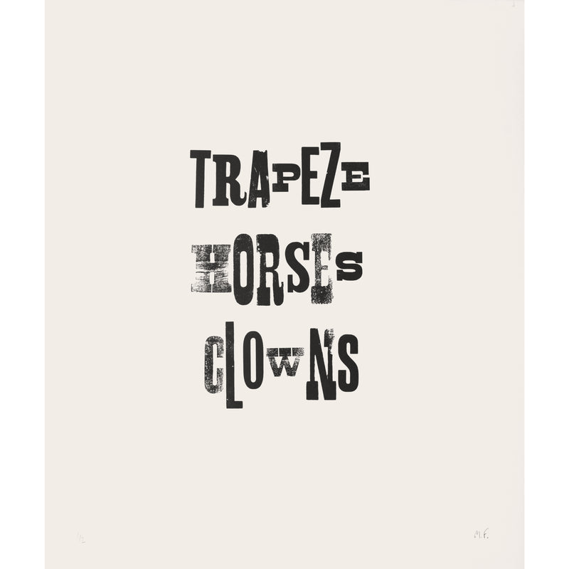Trapeze Horses Clowns