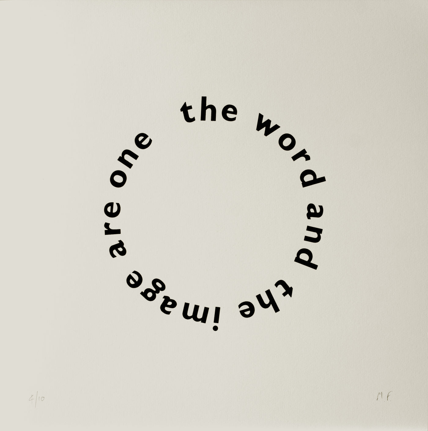 One