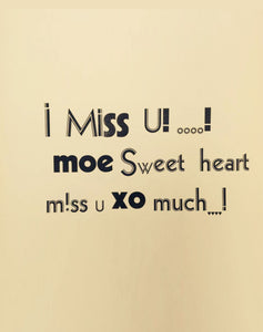 I Miss U